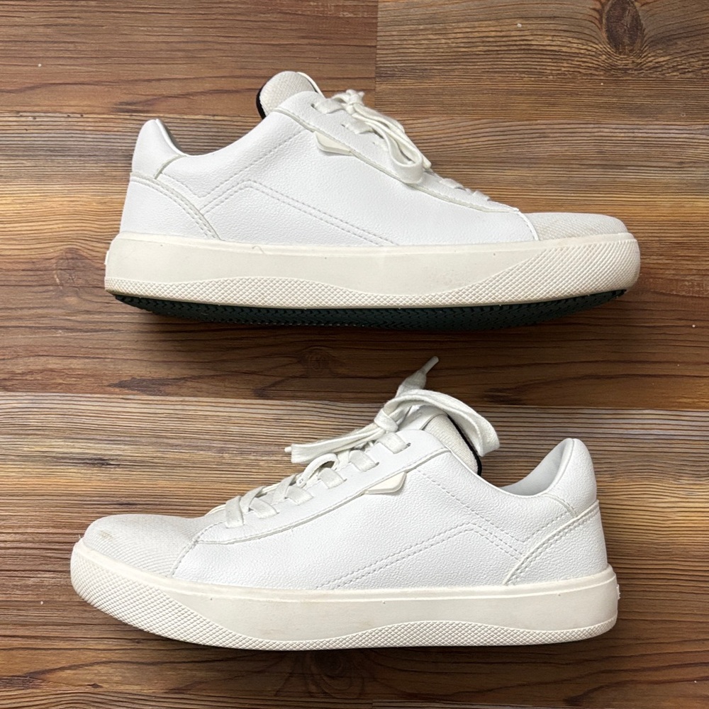 Vessi Soho Waterproof All White Knit Sneakers